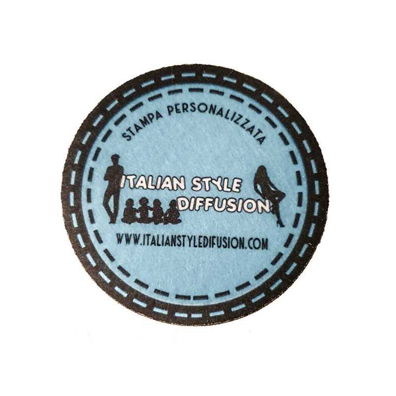 PATCH PERSONALIZZATA T-SHIRT TOPPA ROTONDA PATCH PERSONALIZZATA T-SHIRT TOPPA ROTONDA