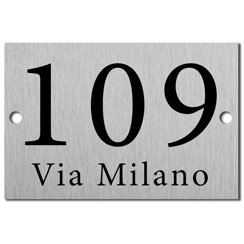 TARGA CIVICO IN ALLUMINIO PERSONALIZZATA CASA PORTONE Minion Variable TARGA CIVICO IN ALLUMINIO PERSONALIZZATA CASA PORTONE Minion Variable