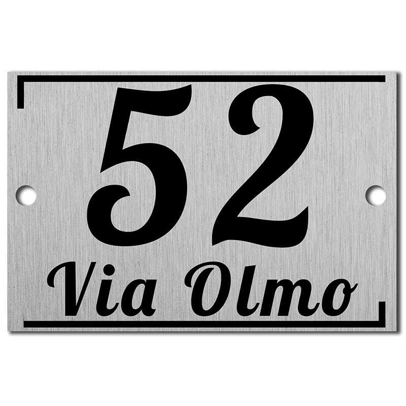 TARGA NUMERO CIVICO STAMPA PERSONALIZZATA LOBSTER TARGA NUMERO CIVICO STAMPA PERSONALIZZATA LOBSTER
