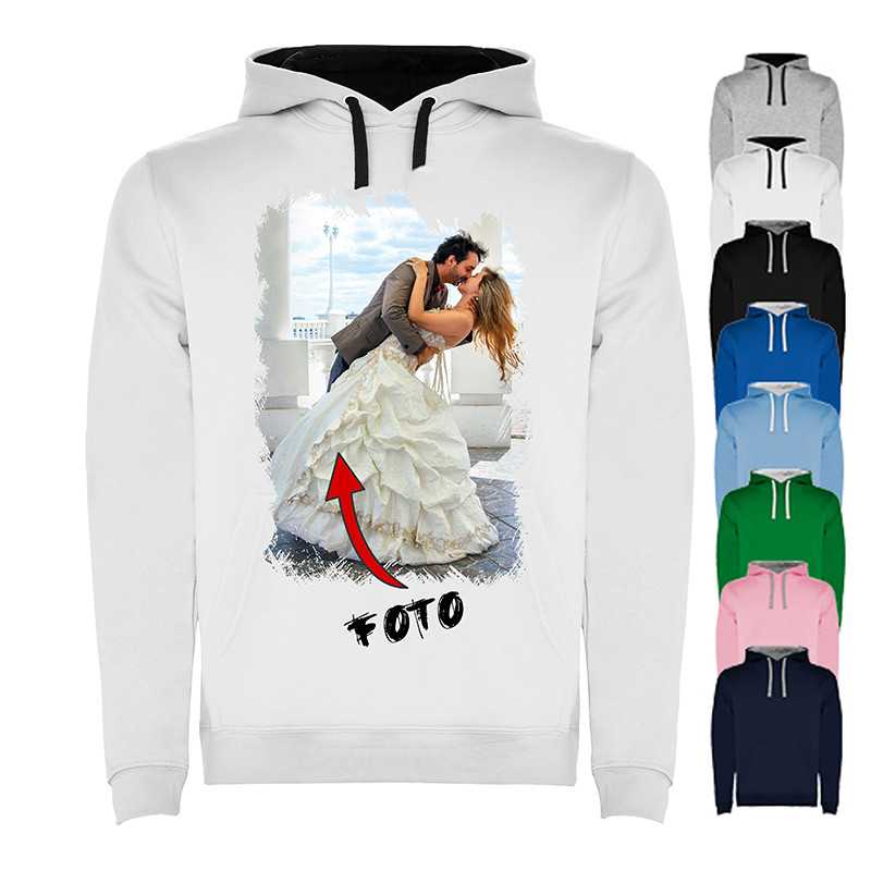 FELPA PERSONALIZZATA URBAN CON FOTO FELPA PERSONALIZZATA URBAN CON FOTO