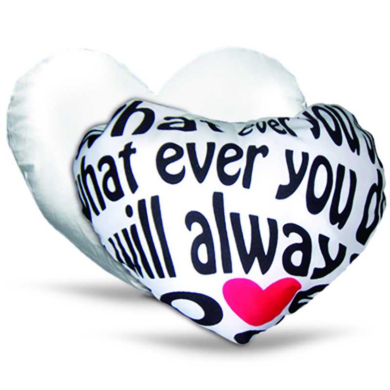 CUSCINO A CUORE PERSONALIZZATO CUORE ALWAYS CUSCINO A CUORE PERSONALIZZATO CUORE ALWAYS