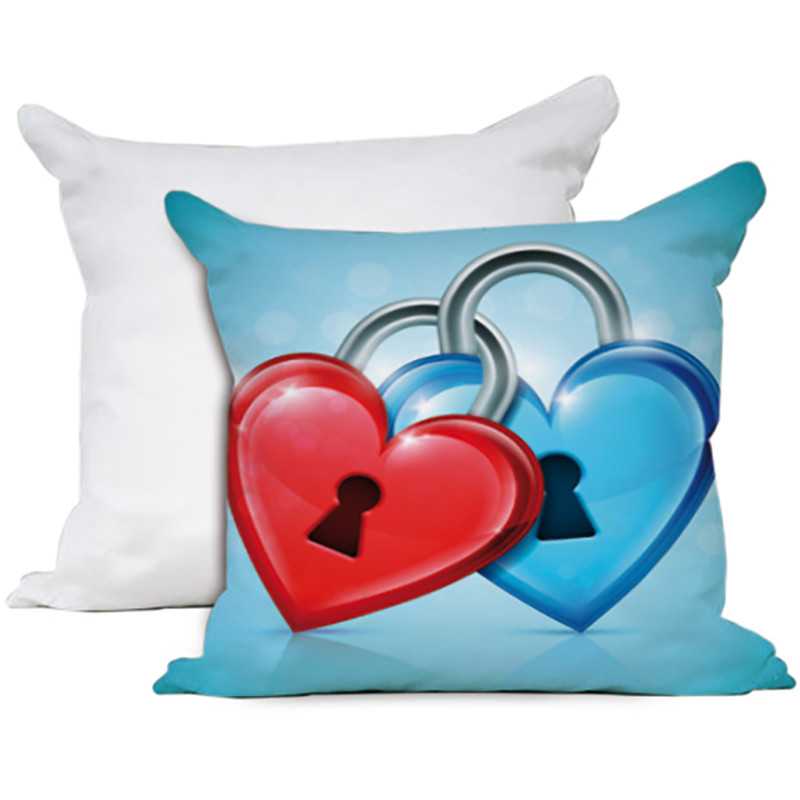CUSCINO PERSONALIZZATO QUADRATO CUORE LUCCHETTO CUSCINO PERSONALIZZATO QUADRATO CUORE LUCCHETTO