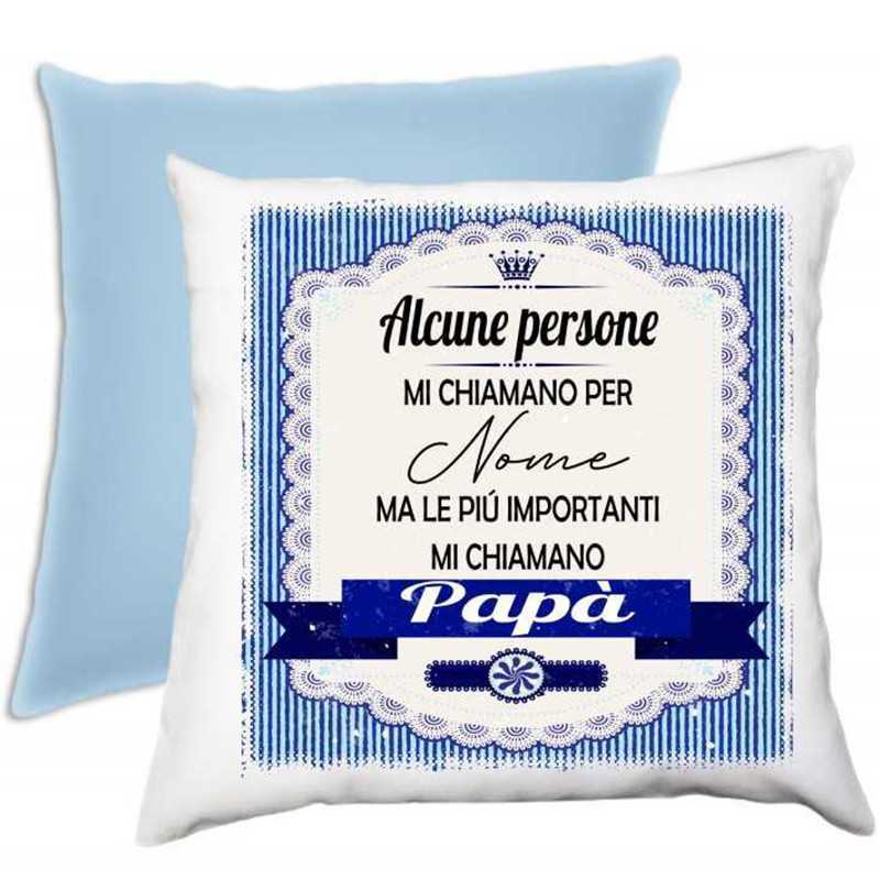 CUSCINO PERSONALIZZATO MI CHIAMANO PAPÁ CUSCINO PERSONALIZZATO MI CHIAMANO PAPÁ