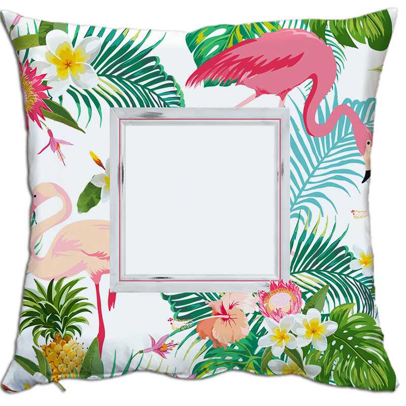 CUSCINO PERSONALIZZATO FOTO FLAMINGO NATURA CUSCINO PERSONALIZZATO FOTO FLAMINGO NATURA
