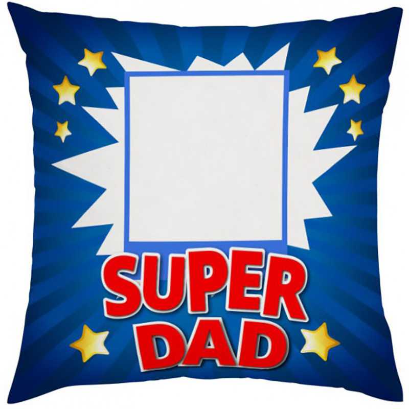CUSCINO PERSONALIZZATO FOTO SUPER DAD HERO PAPÃ CUSCINO PERSONALIZZATO FOTO SUPER DAD HERO PAPÃ