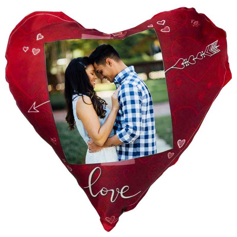 CUSCINO PERSONALIZZATO A CUORE LOVE HEART ARROW CUSCINO PERSONALIZZATO A CUORE LOVE HEART ARROW