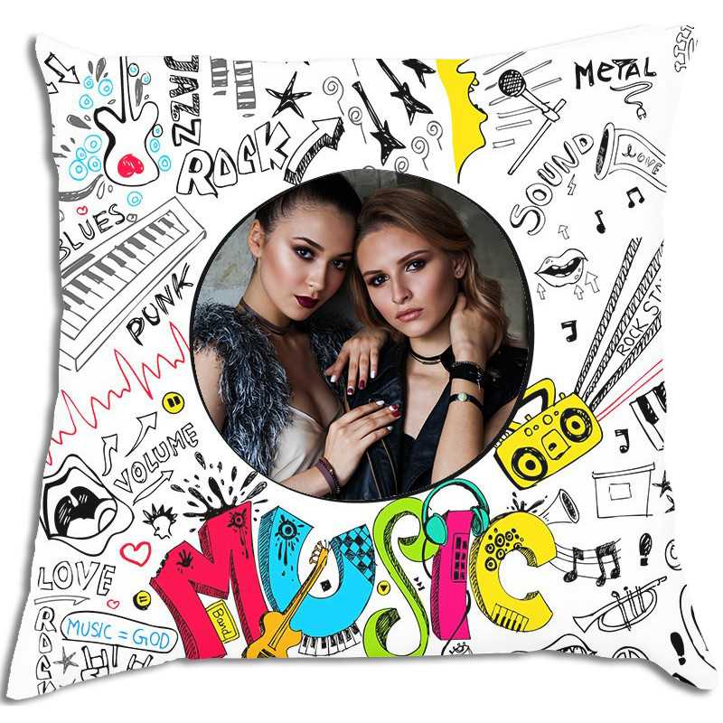 CUSCINO PERSONALIZZATO MUSICA MUSIC NOTE CUSCINO PERSONALIZZATO MUSICA MUSIC NOTE