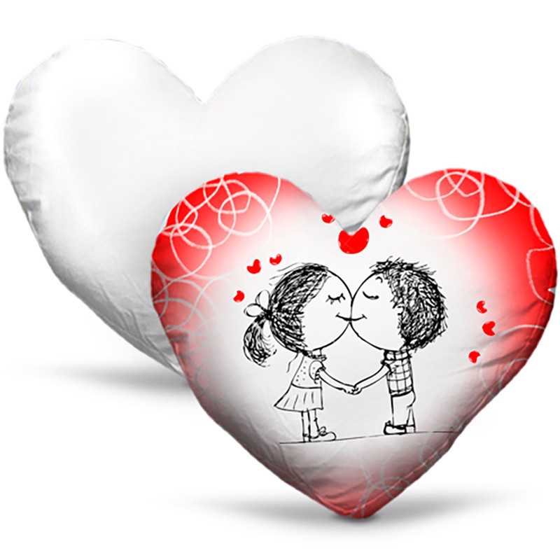 CUSCINO A CUORE PERSONALIZZATO BICOLORE IO E TE CUSCINO A CUORE PERSONALIZZATO BICOLORE IO E TE