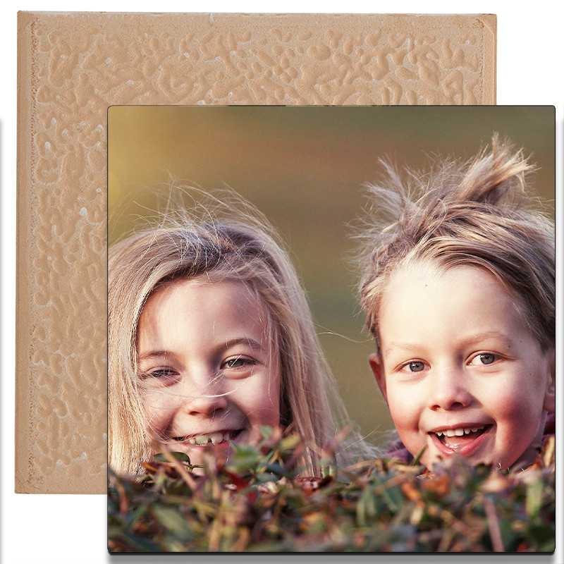 MATTONELLA IN CERAMICA PERSONALIZZATA CON FOTO 5 CM MATTONELLA IN CERAMICA PERSONALIZZATA CON FOTO 5 CM