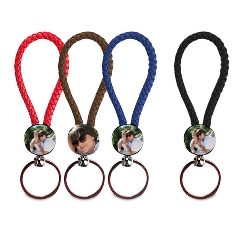 PORTACHIAVI A CORDA PERSONALIZZATO CON FOTO CAUCCIÙ PORTACHIAVI A CORDA PERSONALIZZATO CON FOTO CAUCCIÙ
