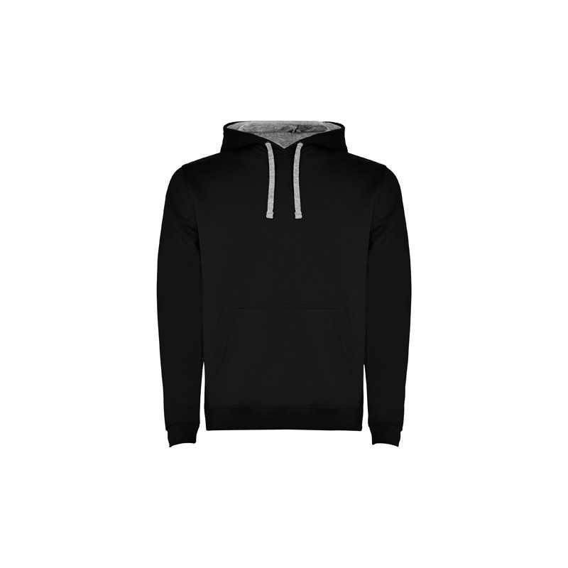 FELPA PERSONALIZZATA CON CAPPUCCIO URBAN COLORE NERO FELPA PERSONALIZZATA CON CAPPUCCIO URBAN COLORE NERO