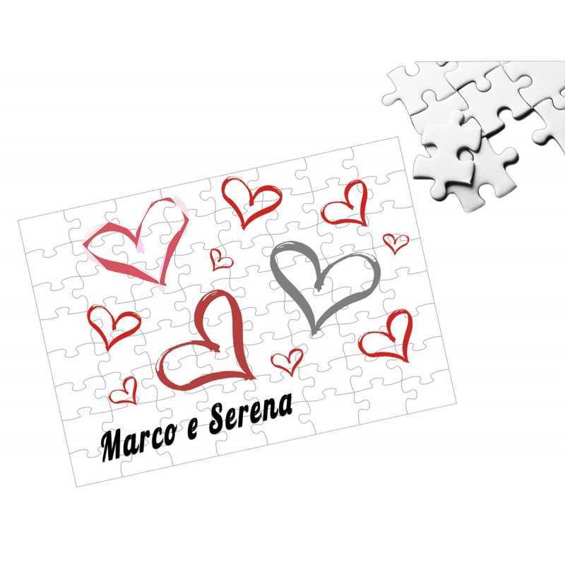 PUZZLE A4 96 TASSELLI PERSONALIZZATO RETTANGOLARE PUZZLE A4 96 TASSELLI PERSONALIZZATO RETTANGOLARE