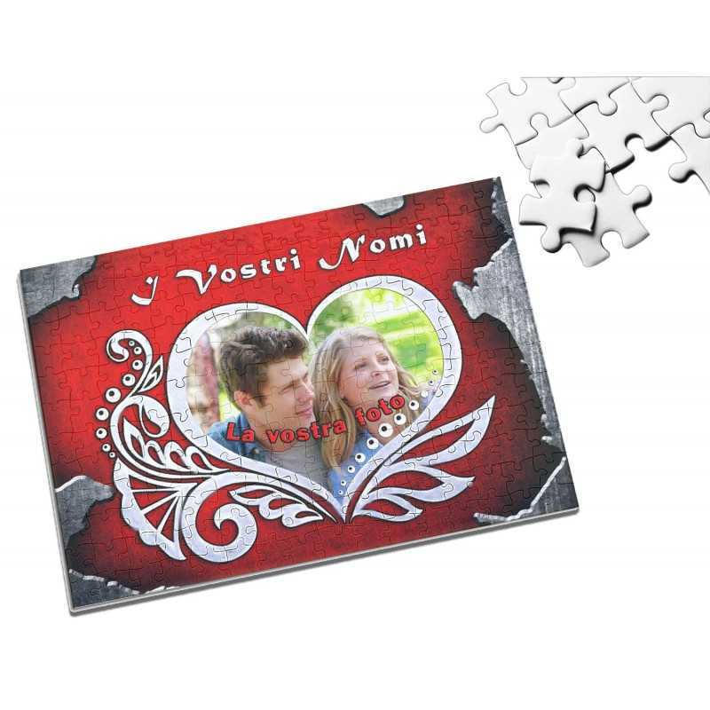 PUZZLE A3 PERSONALIZZATO SAN VALENTINO 297 X 420mm PUZZLE A3 PERSONALIZZATO SAN VALENTINO 297 X 420mm