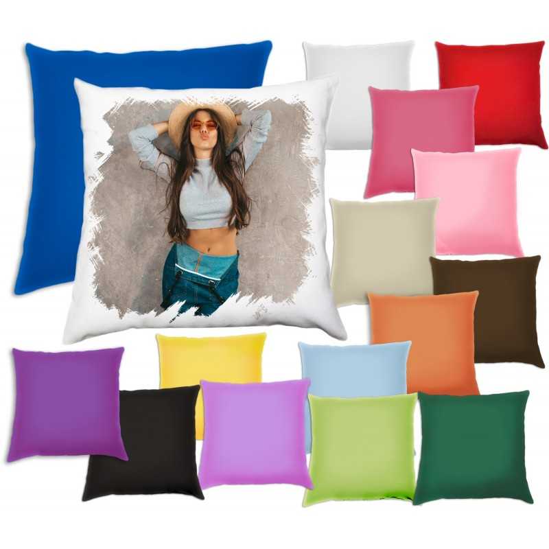 Cuscini bicolore personalizzati con foto Cuscini bicolore personalizzati con foto
