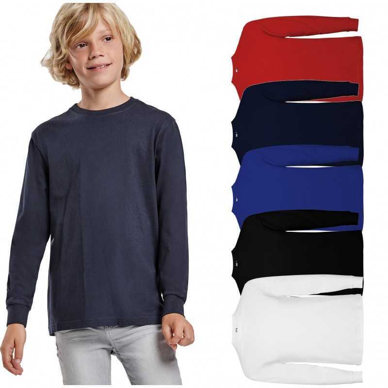 T-SHIRT PERSONALIZZATA POINTER CHILD IN COTONE BAMBINO MANICA LUNGA T-SHIRT PERSONALIZZATA POINTER CHILD IN COTONE BAMBINO MANICA LUNGA