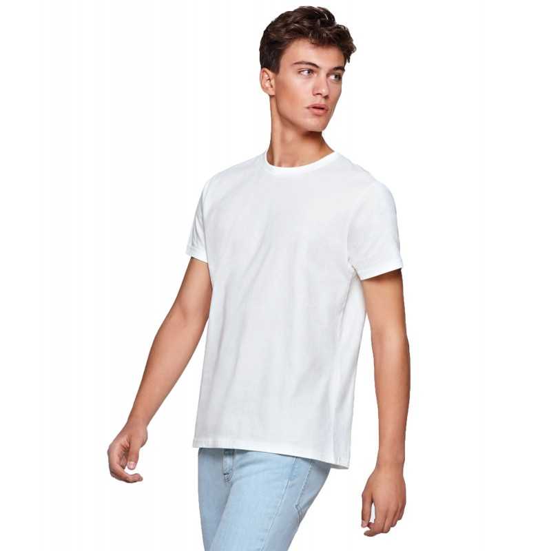T-SHIRT ECOLOGICA PERSONALIZZATA TESSUTO ORGANICO BIANCO T-SHIRT ECOLOGICA PERSONALIZZATA TESSUTO ORGANICO BIANCO