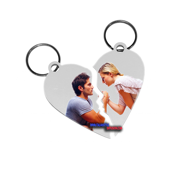 Portachiave a cuore