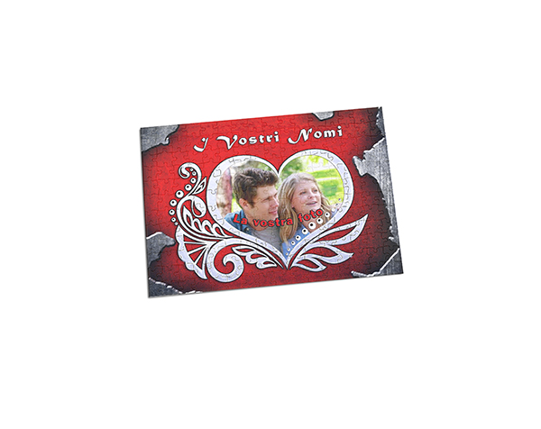 Puzzle personalizzato san valentino