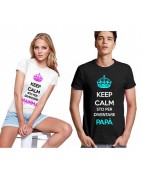 T-shirt personalizzate di coppia uomo Italian Style Diffusion