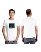 T-shirt basiche per la stampa personalizzata in cotone, poliestere o organiche