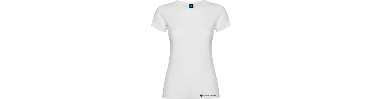 T-shirt da donna neutre da personalizzare